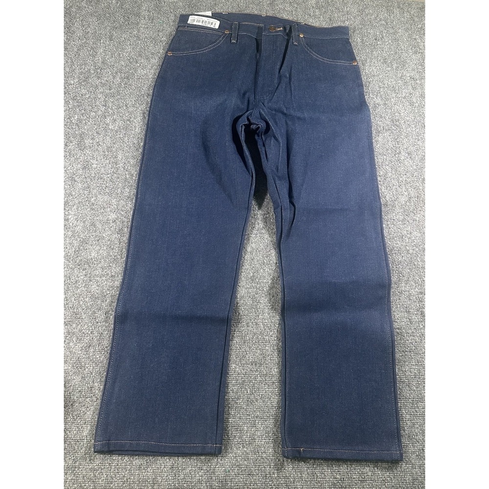 NWT Wrangler Cowboy Cut Jeans Mens 36x29 Blue 13WMZ Pro Rodeo Western Original